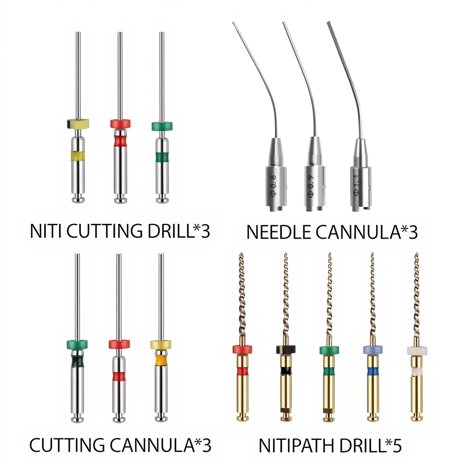 Dental Endodontic Broken File Removal Kit for Root Canal Procedures